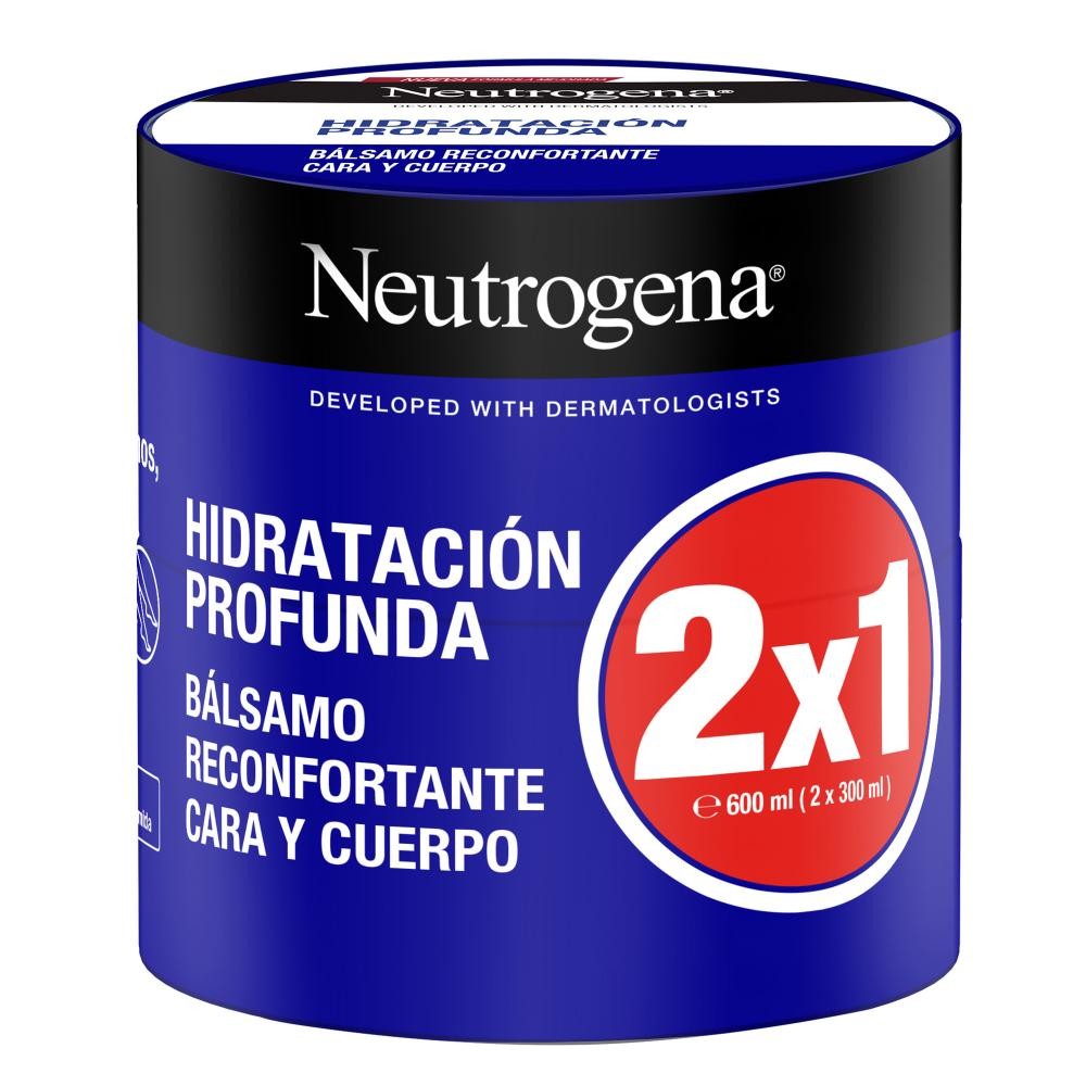 NEUTROGENA Crema Bálsamo Corporal Hidratación Profunda 2x300ml-1