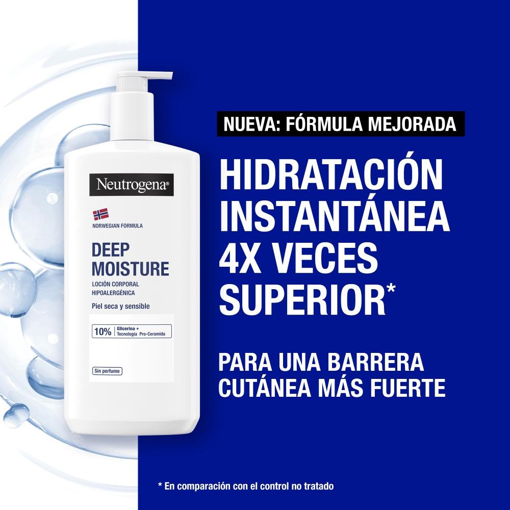 NEUTROGENA Loción Corporal Hidratación Profunda Piel Seca y Sensible 2x750ml-2
