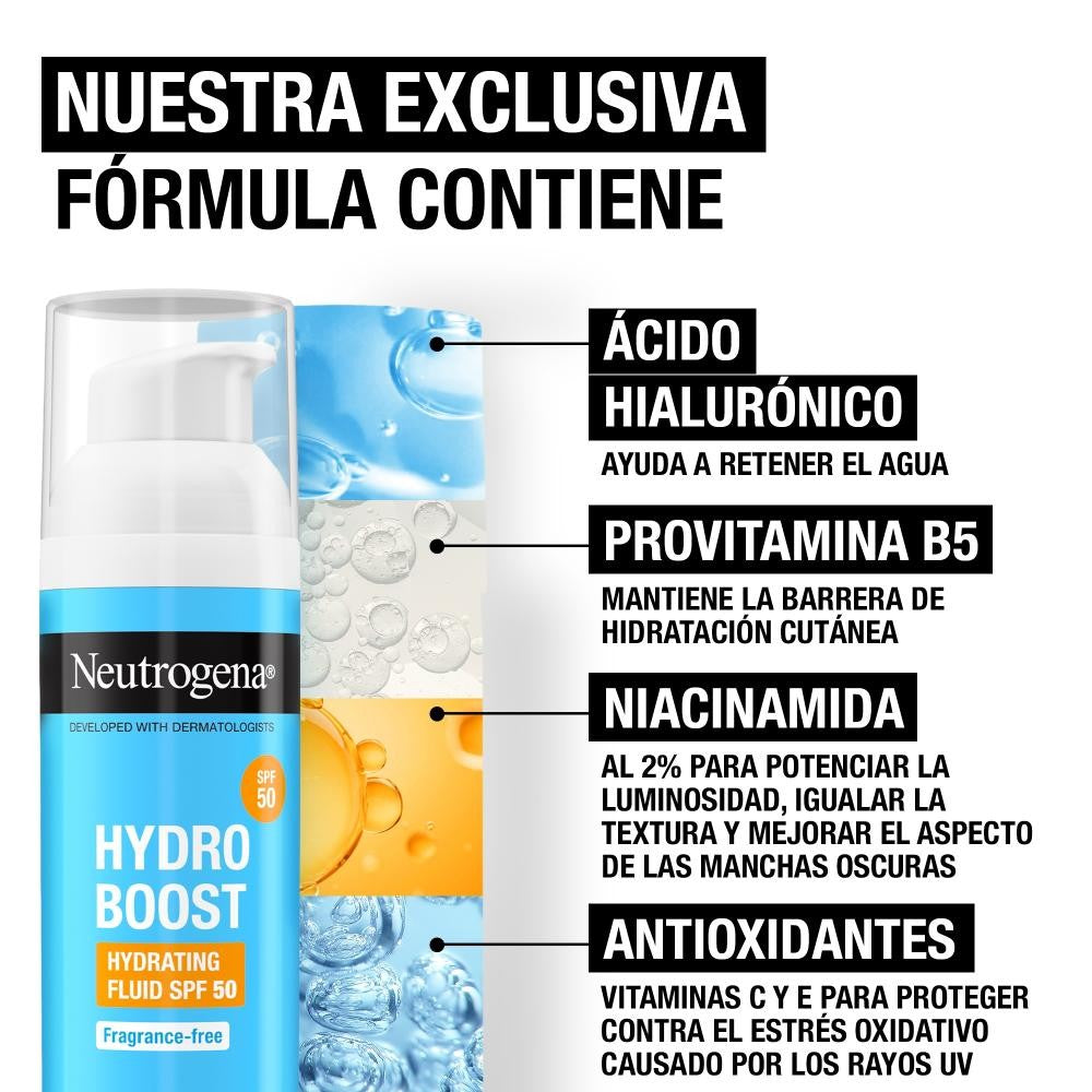 NEUTROGENA Hydro Boost Fluido Hidratante SPF 50 50 ml-4