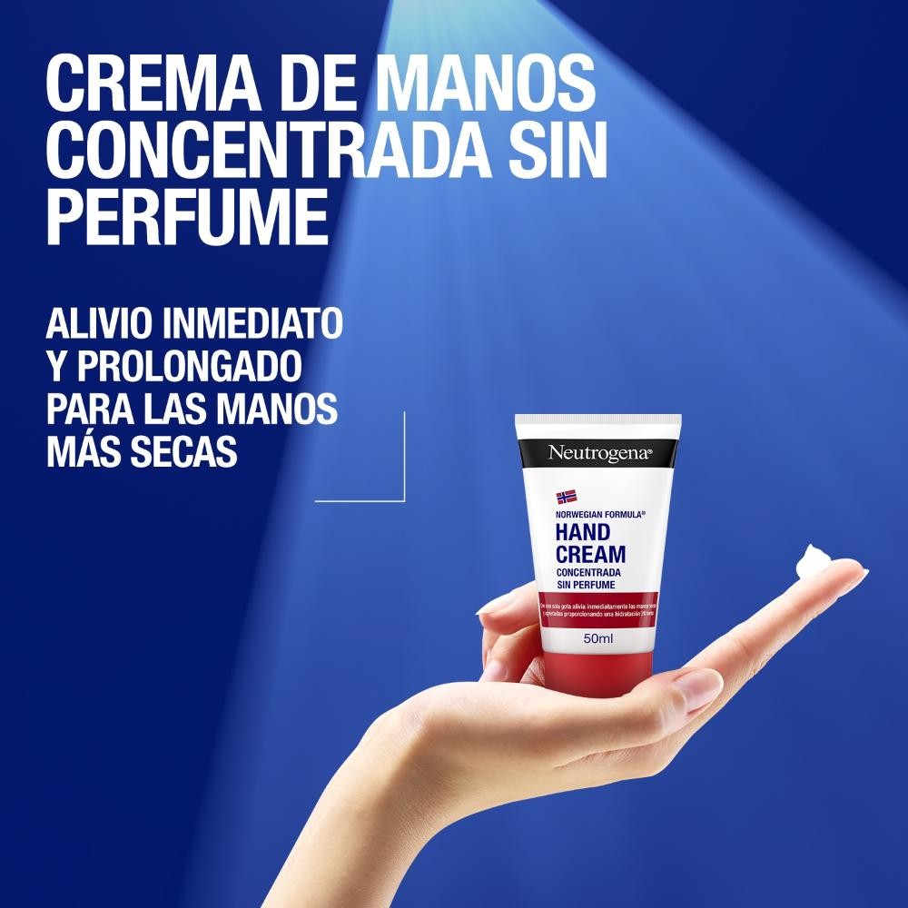 NEUTROGENA Crema de Manos Sin Perfume 50ml-4