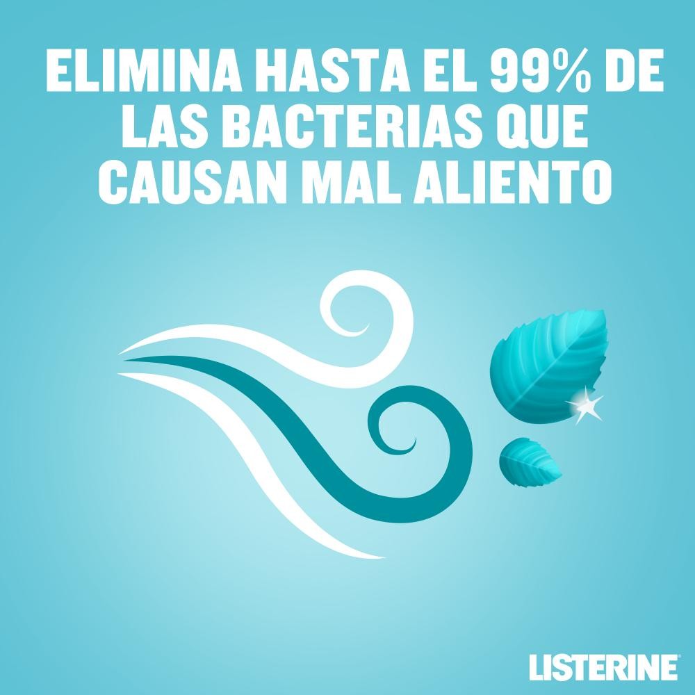 LISTERINE Mentol Sabor Suave 500 ml + 250 ml GRATIS-4