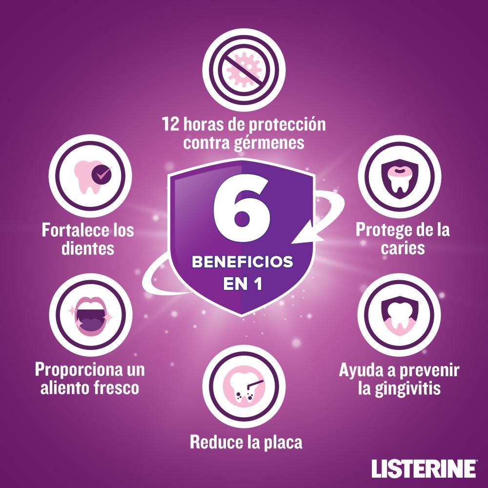 LISTERINE Cuidado Total 500 ml + 250 ml GRATIS-2