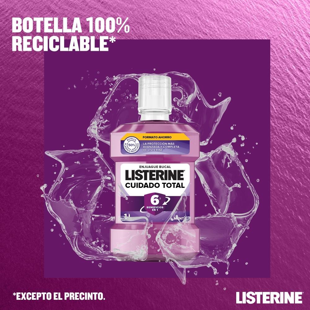 LISTERINE Cuidado Total 500 ml + 250 ml GRATIS-4