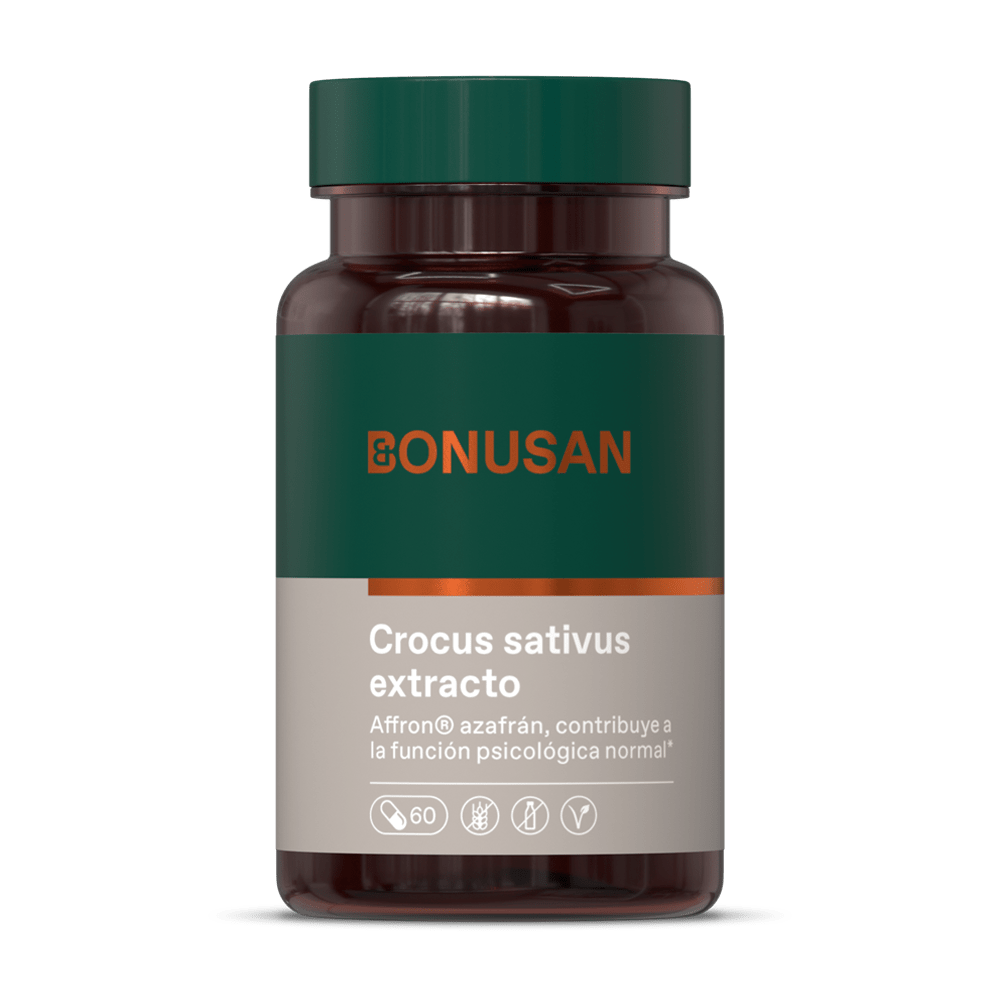 Bonusan Crocus Sativus Extracto 60 Cápsulas