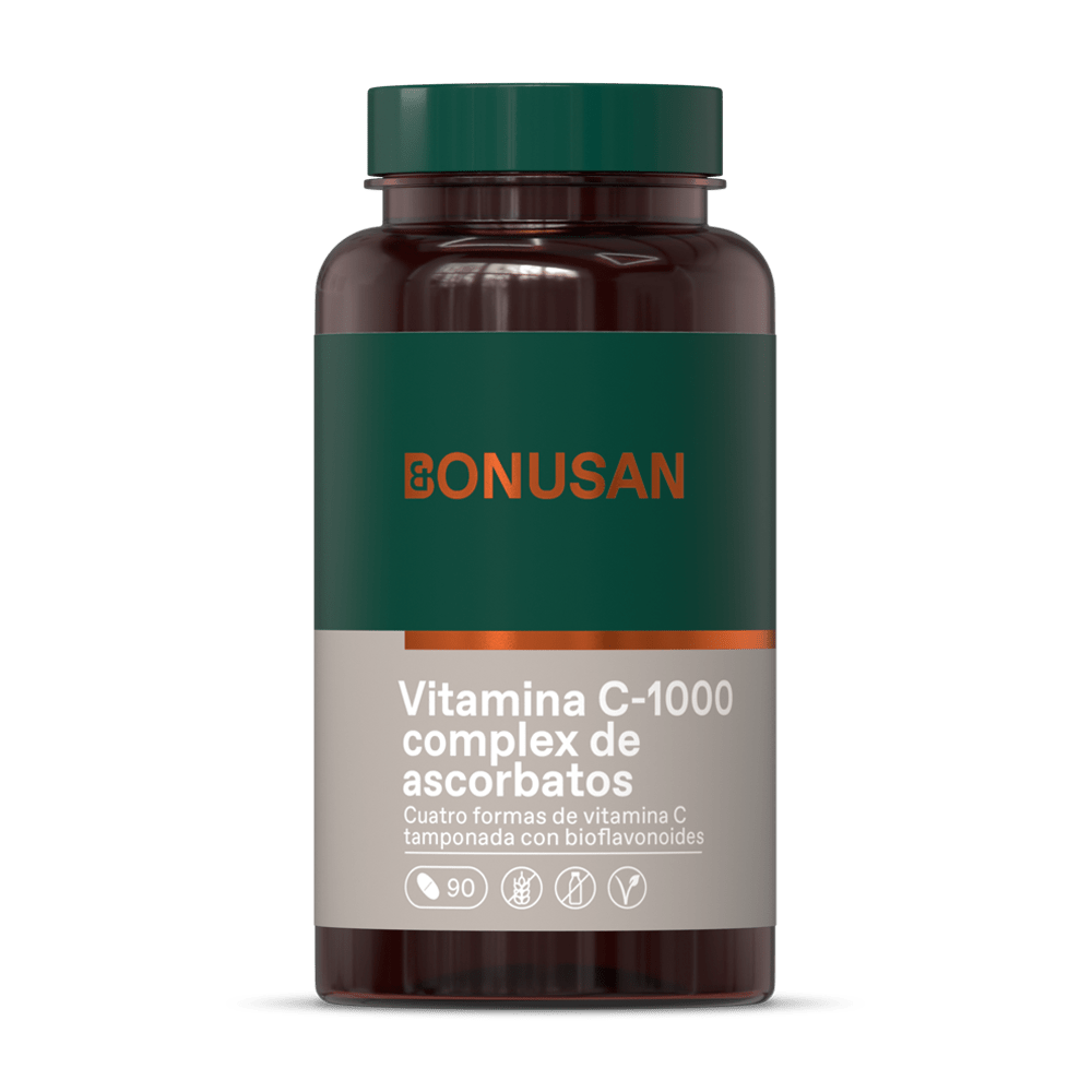 Bonusan Complesso di vitamina C-1000 ascorbato 90 compresse