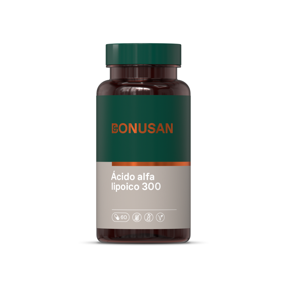 Bonusan Ácido Alfa Lipoico 300 Mg 60 Cápsulas
