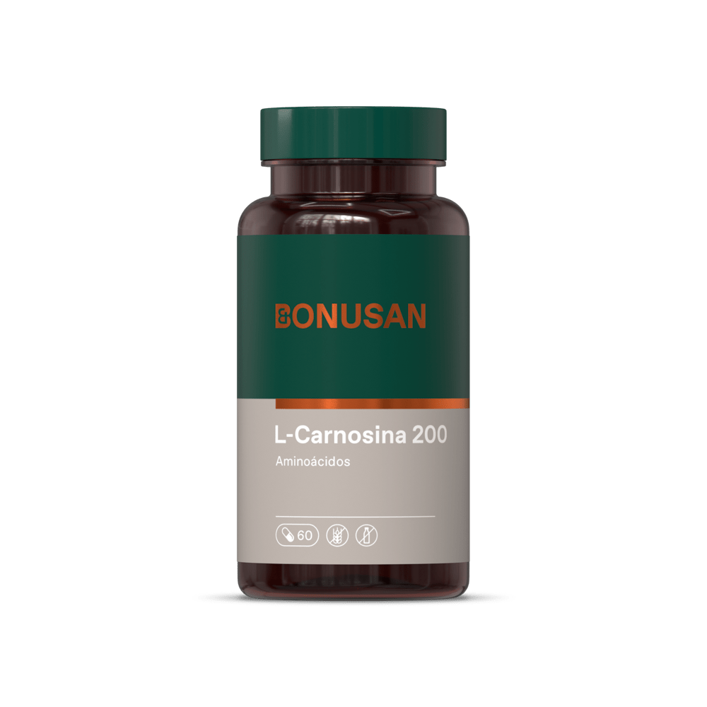 Bonusan L-Carnosina 200 Mg 60 Cápsulas