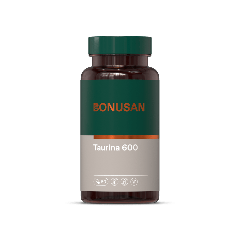 Bonusan Taurine 600 Mg 60 Capsules