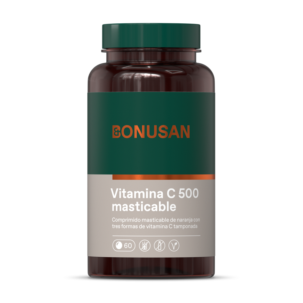 Bonusan Vitamina C-500 Masticable 60 Tabletas