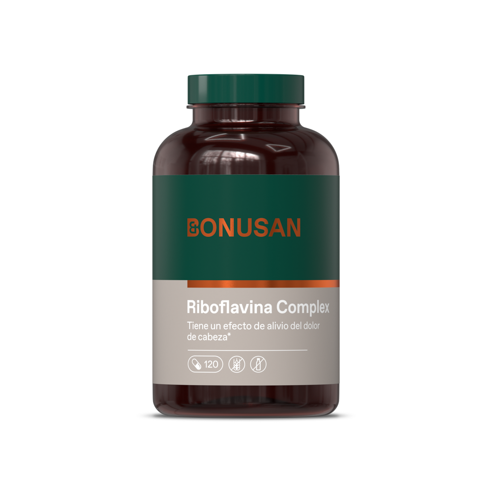 Bonusan Riboflavina Plus 120 Cápsulas