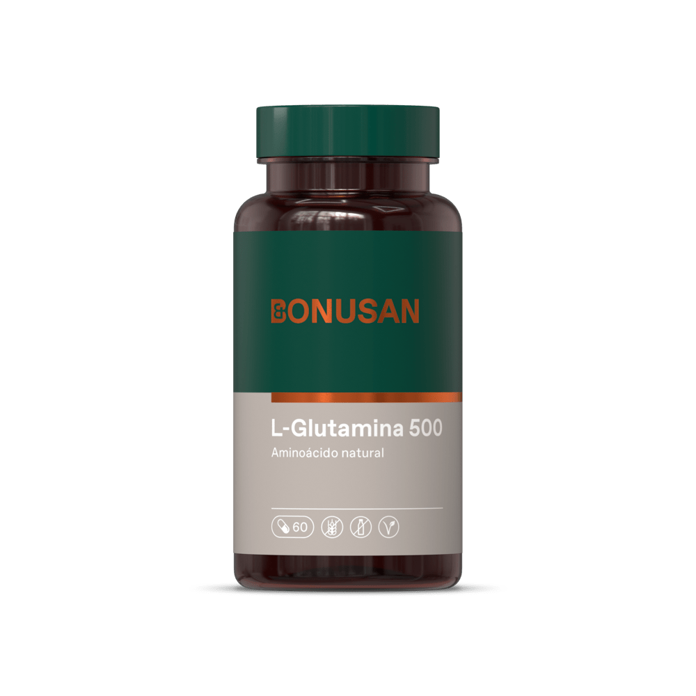 Bonusan L-Glutamin 500 mg 60 Kapseln