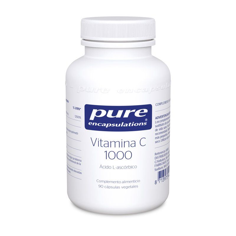 Pure Encapsulations Vitamina C 1000 Mg 90 Capsulas