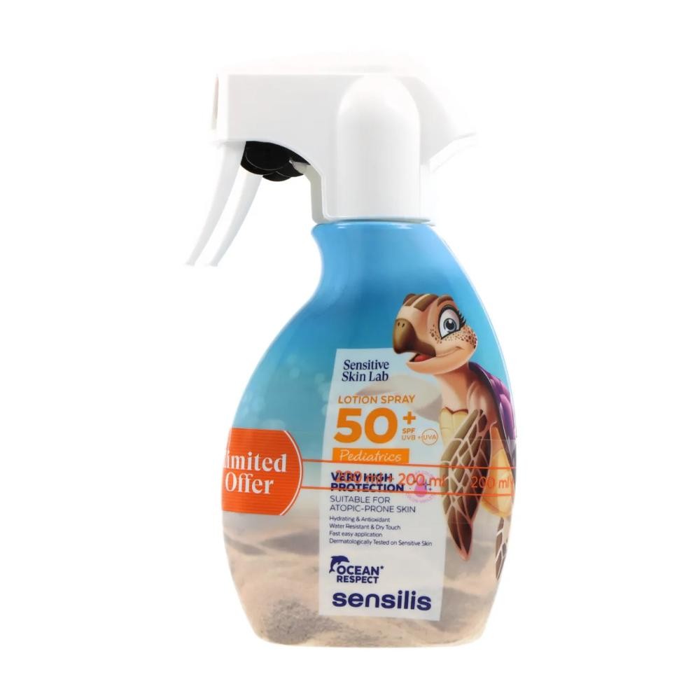 Sensilis Lotion Spray SPF50+ Pediatrics Duplo 2x200 ml-1