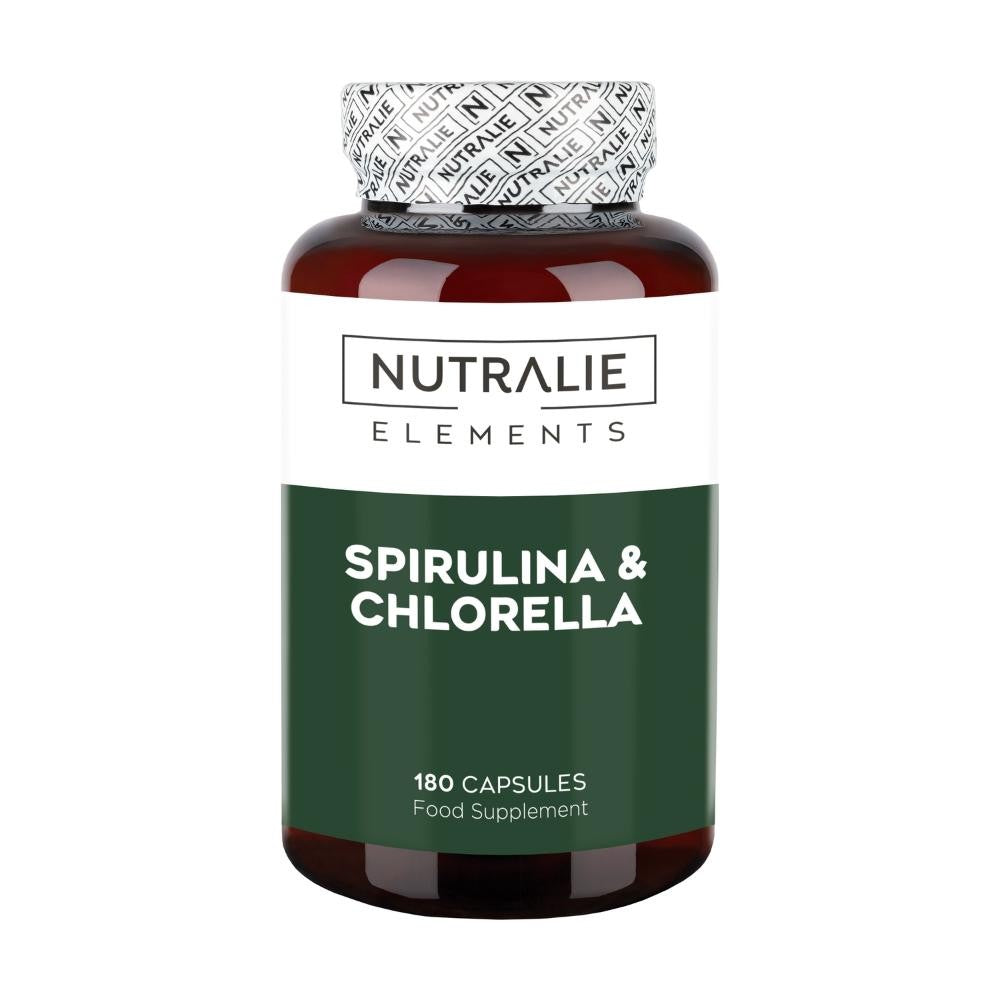 Nutralie Espirulina & Chlorella 180 Cápsulas-1