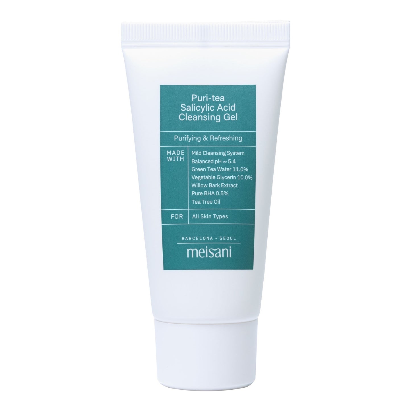 Meisani Puri-Tea Salicylic Acid Cleansing Gel 30 ml-1