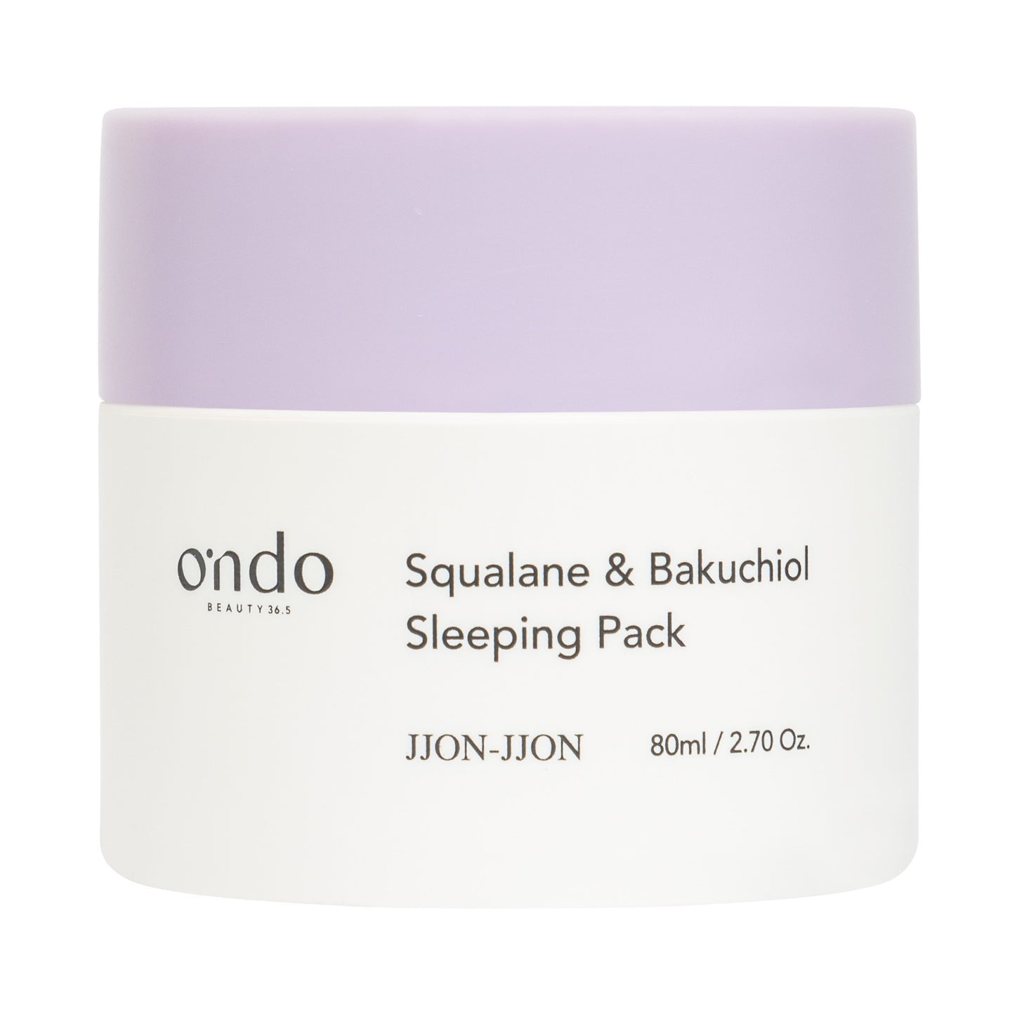 Ondo Beauty 36.5 Squalane & Bakuchiol Sleeping Pack Jjon-Jjon 80 ml-1