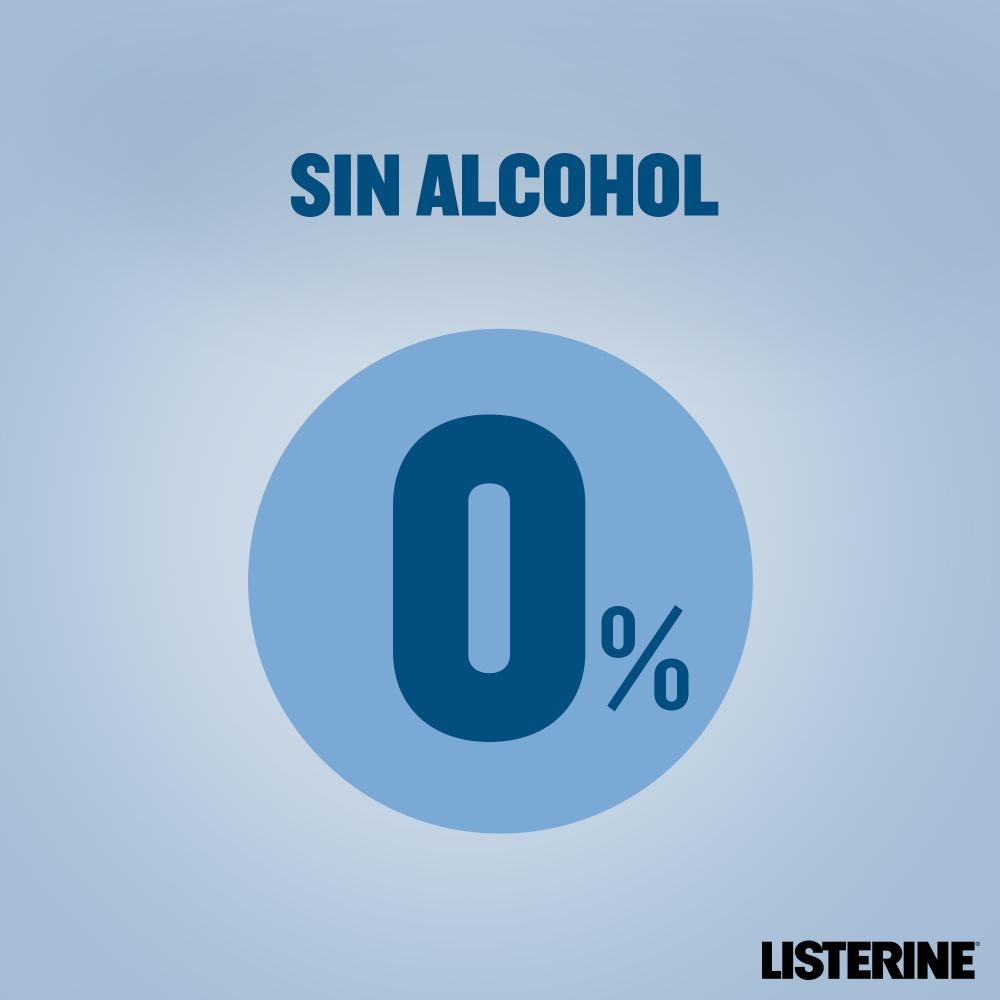 LISTERINE Advanced White Enjuague Bucal Sabor Suave 500ml-5