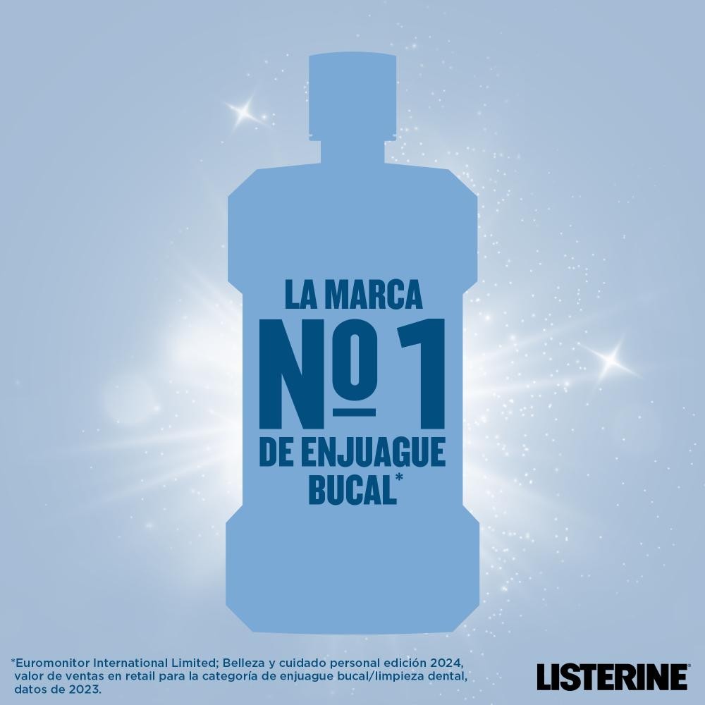 LISTERINE Advanced White Enjuague Bucal Sabor Suave 500ml-7