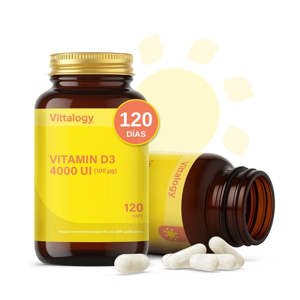 Vittalogy Vitamin D3 4000 UI 120 Cápsulas-3