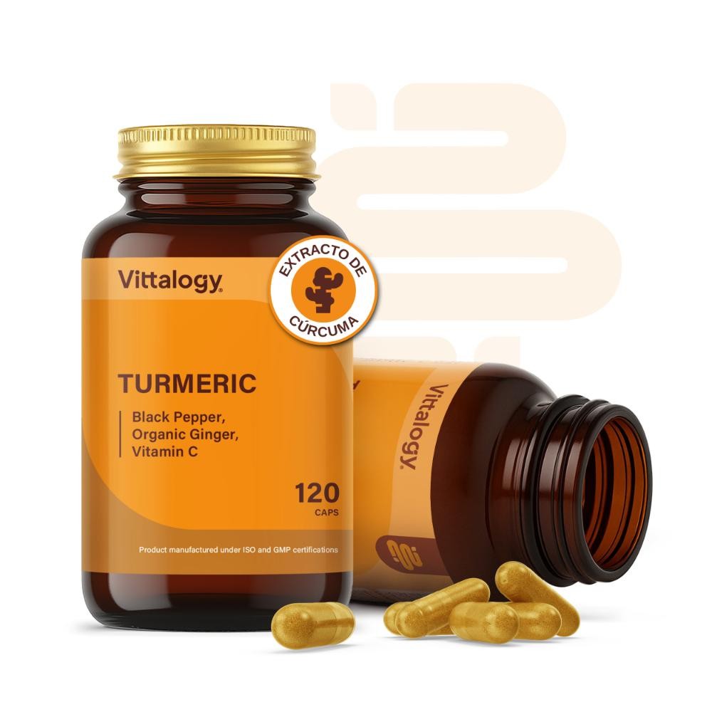 Vittalogy Cúrcuma Turmeric 120 Cápsulas-2