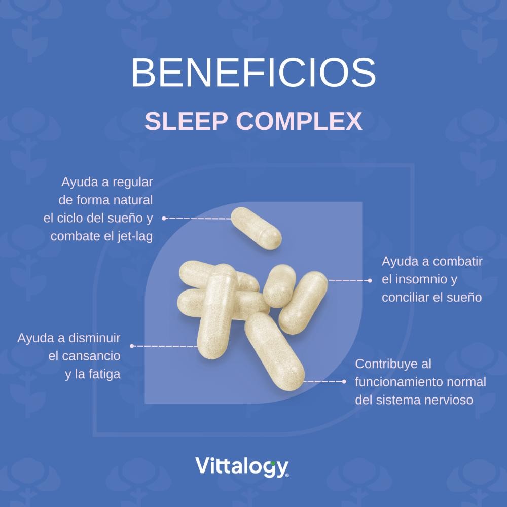 Vittalogy Sleep Complex 2x120 Cápsulas【PACK AHORRO】-4