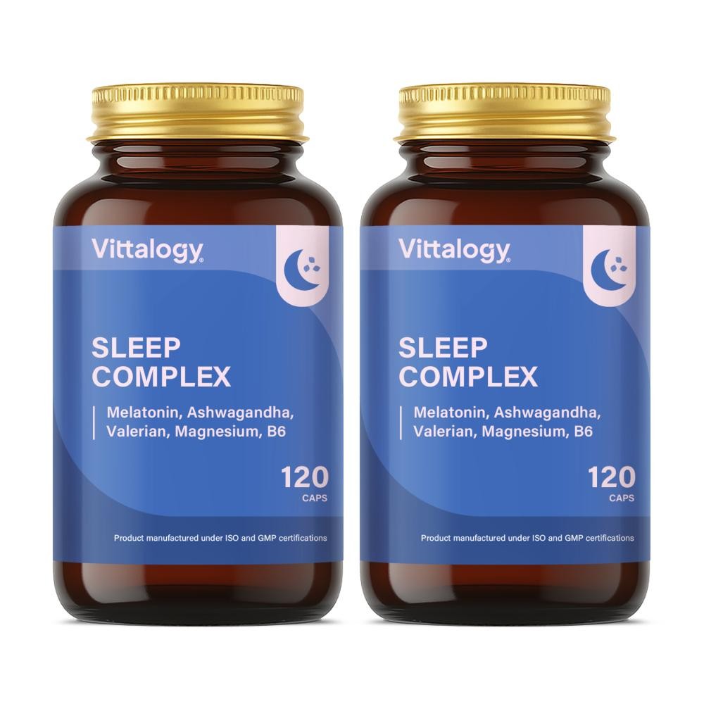 Vittalogy Sleep Complex 2x120 Cápsulas【PACK AHORRO】-1