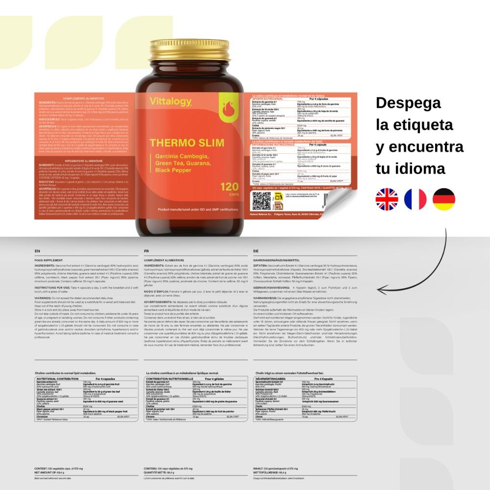 Vittalogy Thermo Slim 2x120 Cápsulas【PACK AHORRO】-7