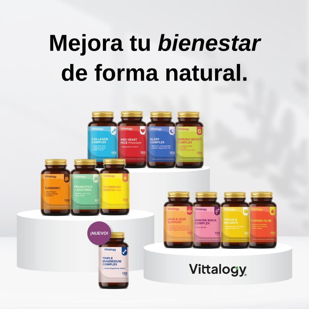 Vittalogy Andine Maca Complex 3x120 Cápsulas【PACK AHORRO】-9