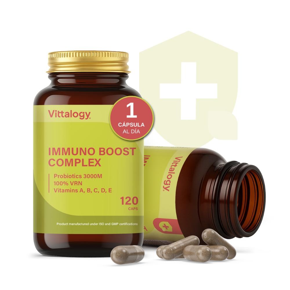 Vittalogy Immuno Boost Complex 2x120 Cápsulas【PACK AHORRO】-2
