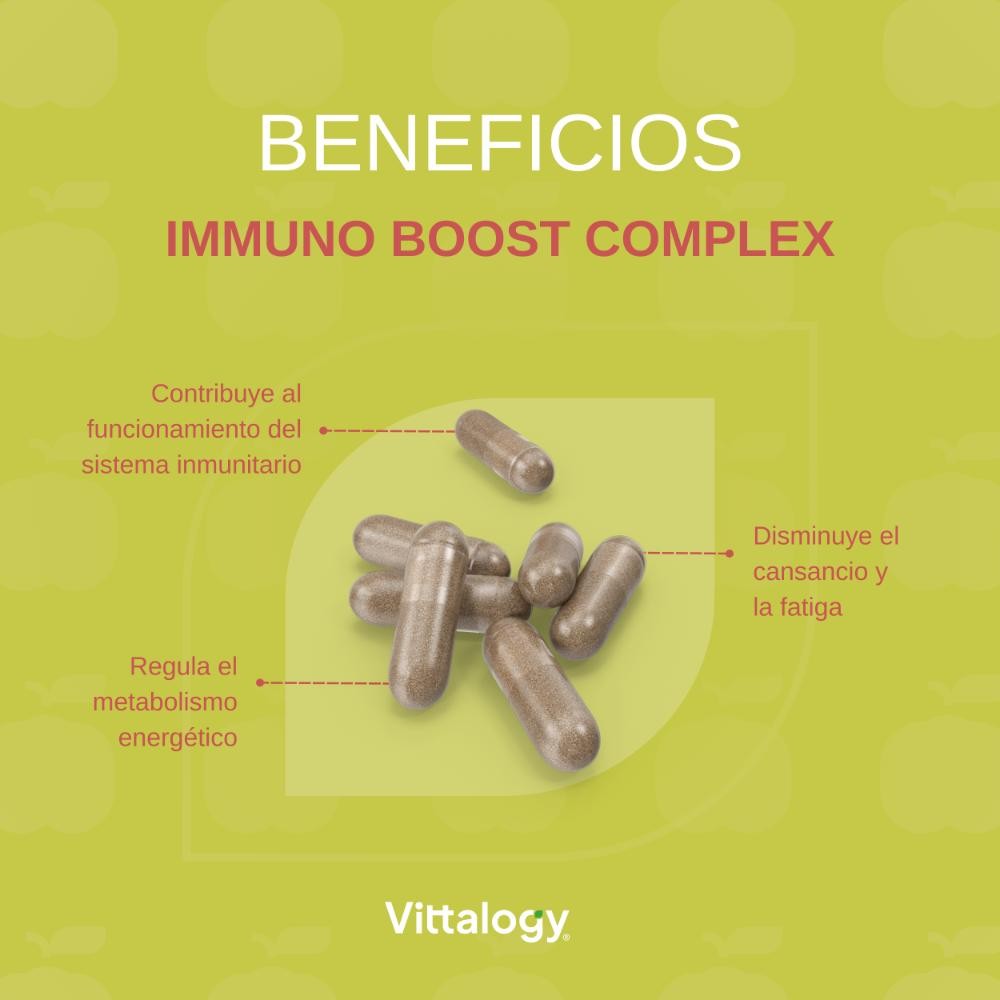 Vittalogy Immuno Boost Complex 2x120 Cápsulas【PACK AHORRO】-4