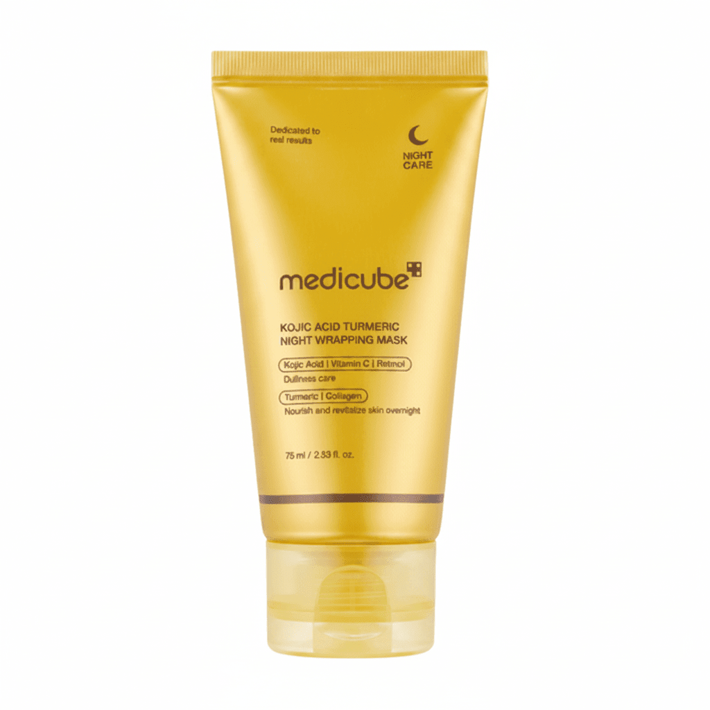 Medicube máscara noite ácido kójico cúrcuma 75ml