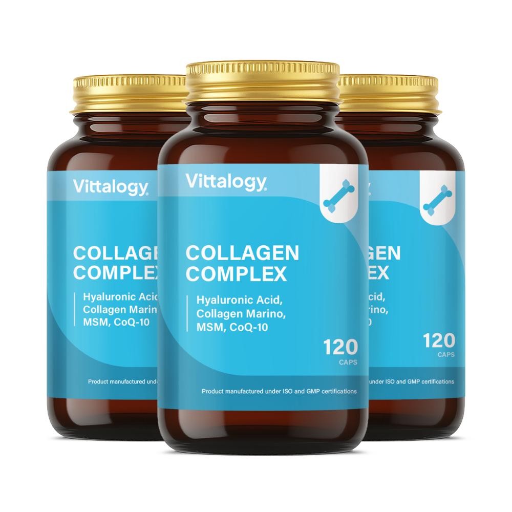 Vittalogy Collagen Complex 3x120 Comprimidos【PACK AHORRO】-1