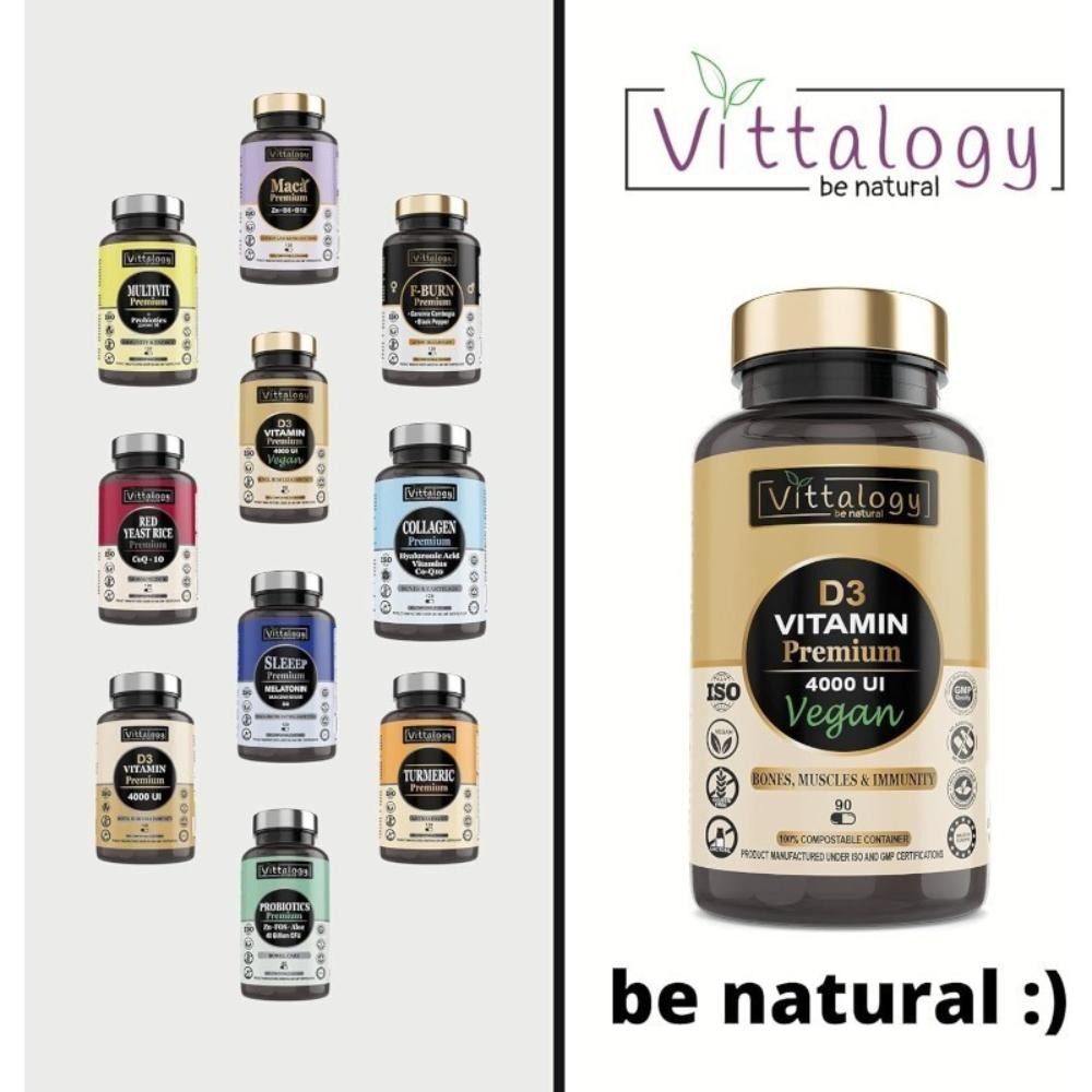 Vittalogy Vitamina D3 Premium Vegan 90 Cápsulas-5