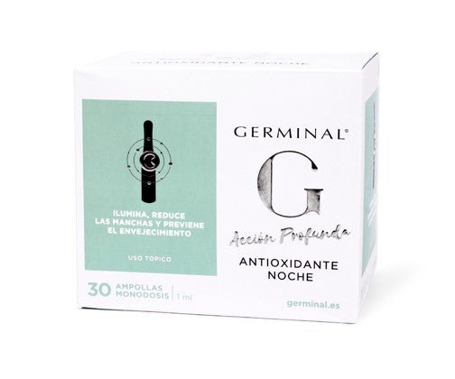 GERMINAL Acción Profunda Antioxidante de Noche 30 Ampollas-1