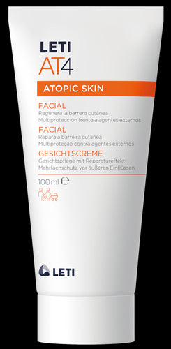 LETI AT4 Crema Facial Piel Atopica Cuidado Diario 50ml-1