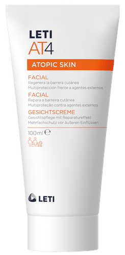 LETI AT4 Crema Facial Piel Atopica Cuidado Diario 50ml-1