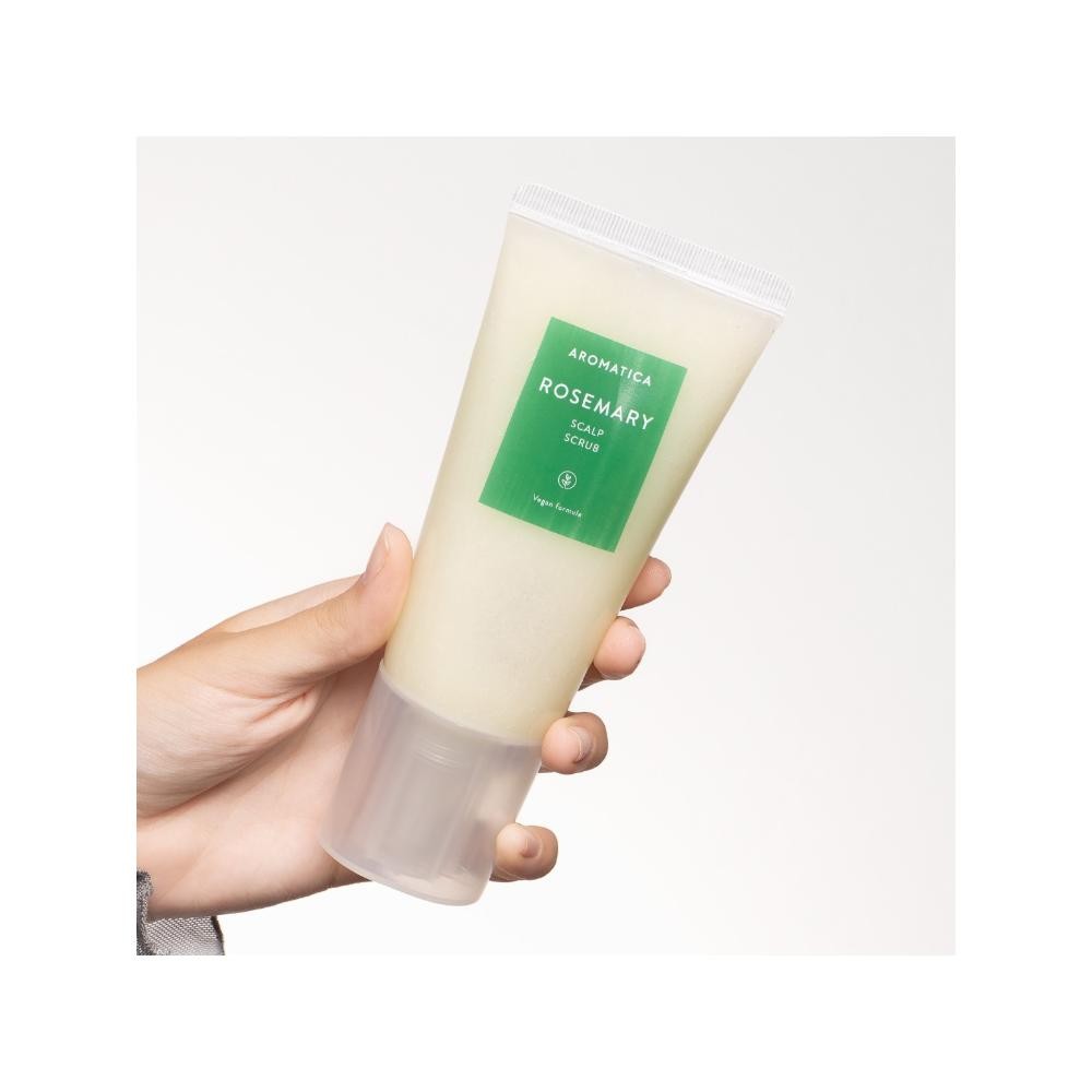 AROMATICA Rosemary Scalp Scrub Exfoliante 165g-2