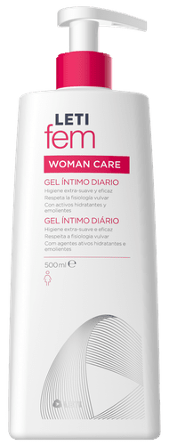 LETIFEM Woman Gel Íntimo Uso Diario 500ml-1