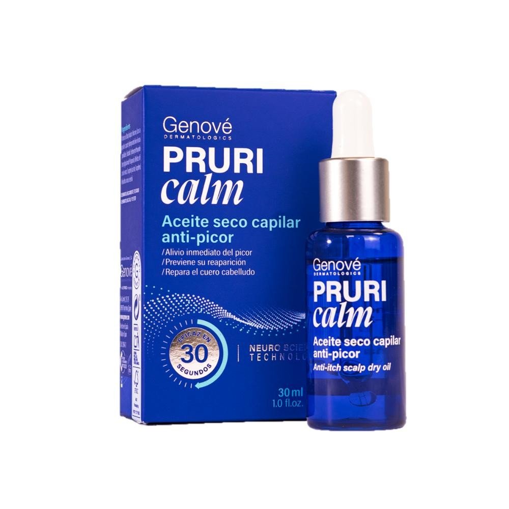 Genové Pruricalm Aceite Seco Capilar Anti-Picor 30 ml-1