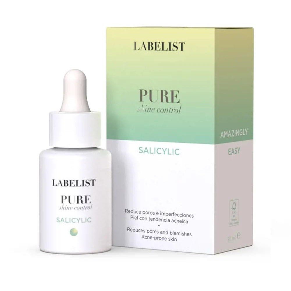 LABELIST COSMETICS Pure Shine Control Salicylic Tratamiento Nocturno 30ml-1