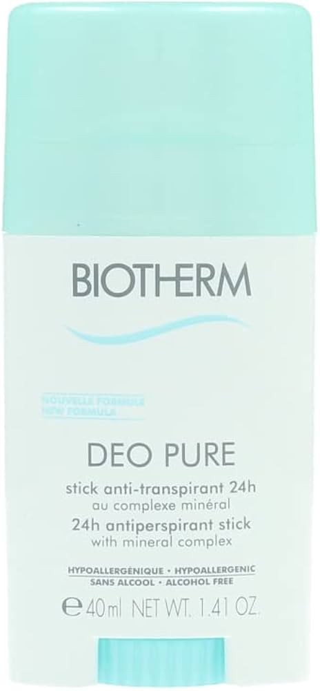 BIOTHERM Deo Pure Antitranspirante en Palo 40ml-6