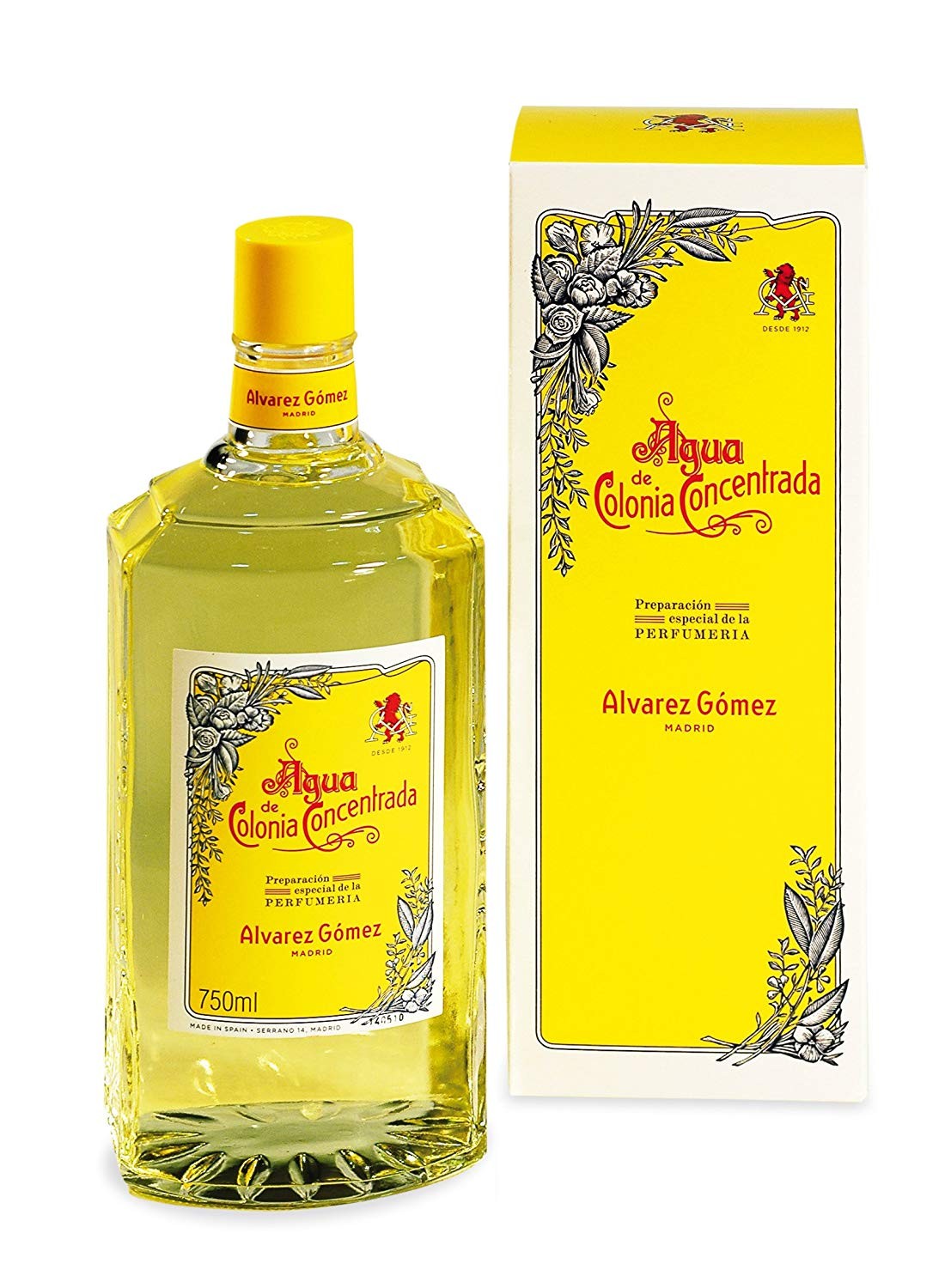Alvarez Gómez Agua de Colonia concentrada 750ml-1