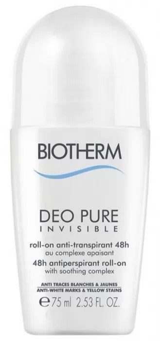 BIOTHERM Deo Pure Invisible Desodorante Roll-On 75ml-1