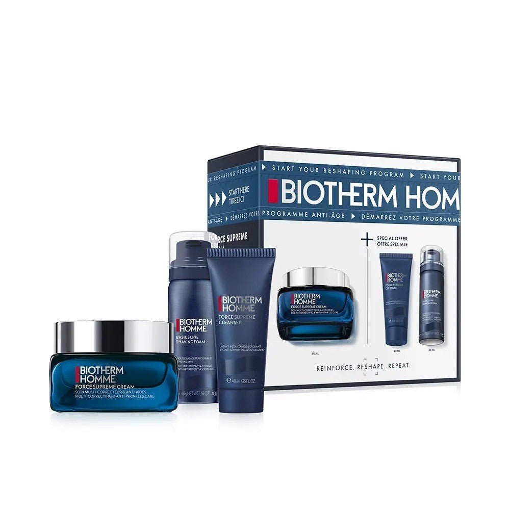 Biotherm Homme Force Supreme Set Cuidado Facial 3 x 40-50ml-1