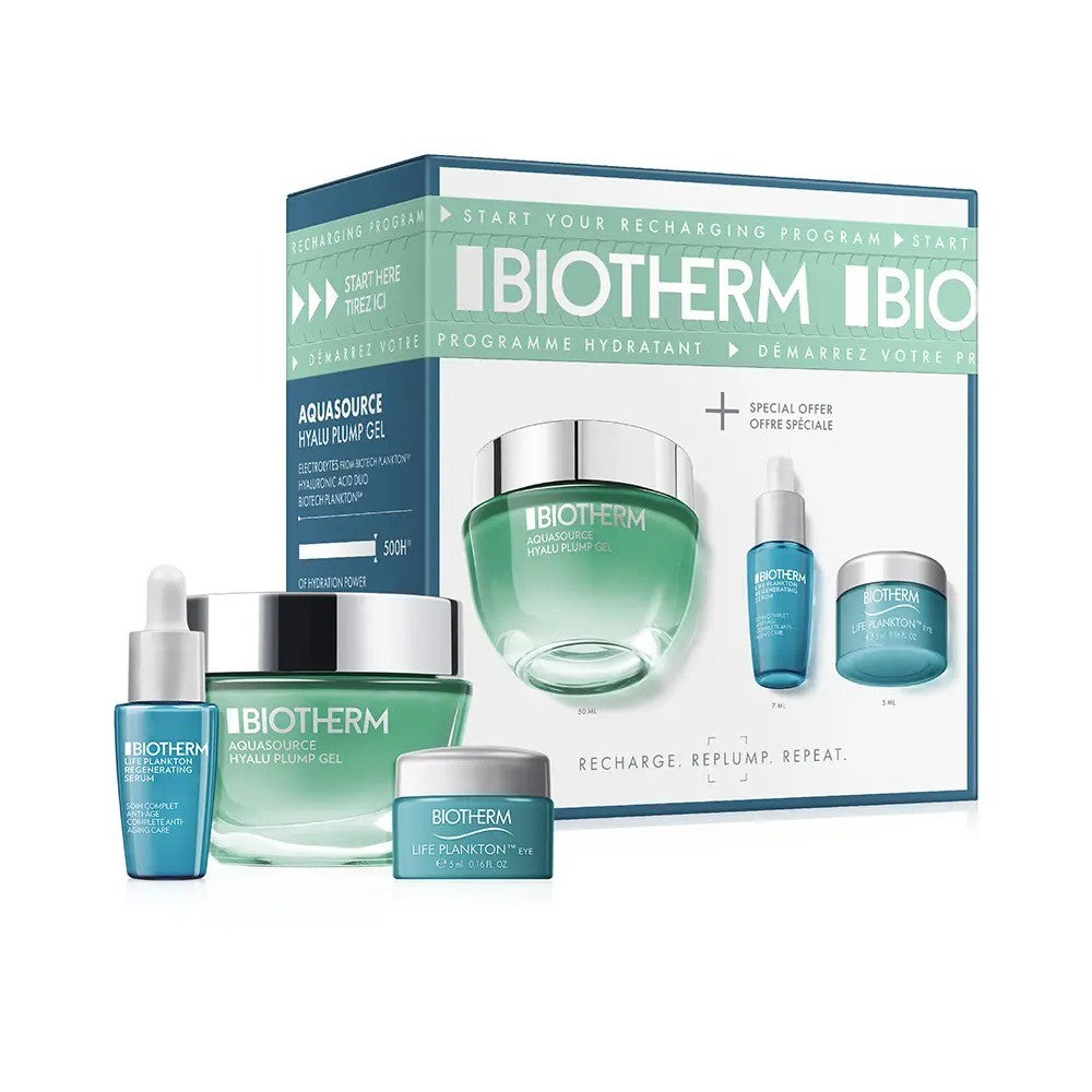 Biotherm Aquasource Hyalu Plump Gel Set de rutina facial 1 ud-1
