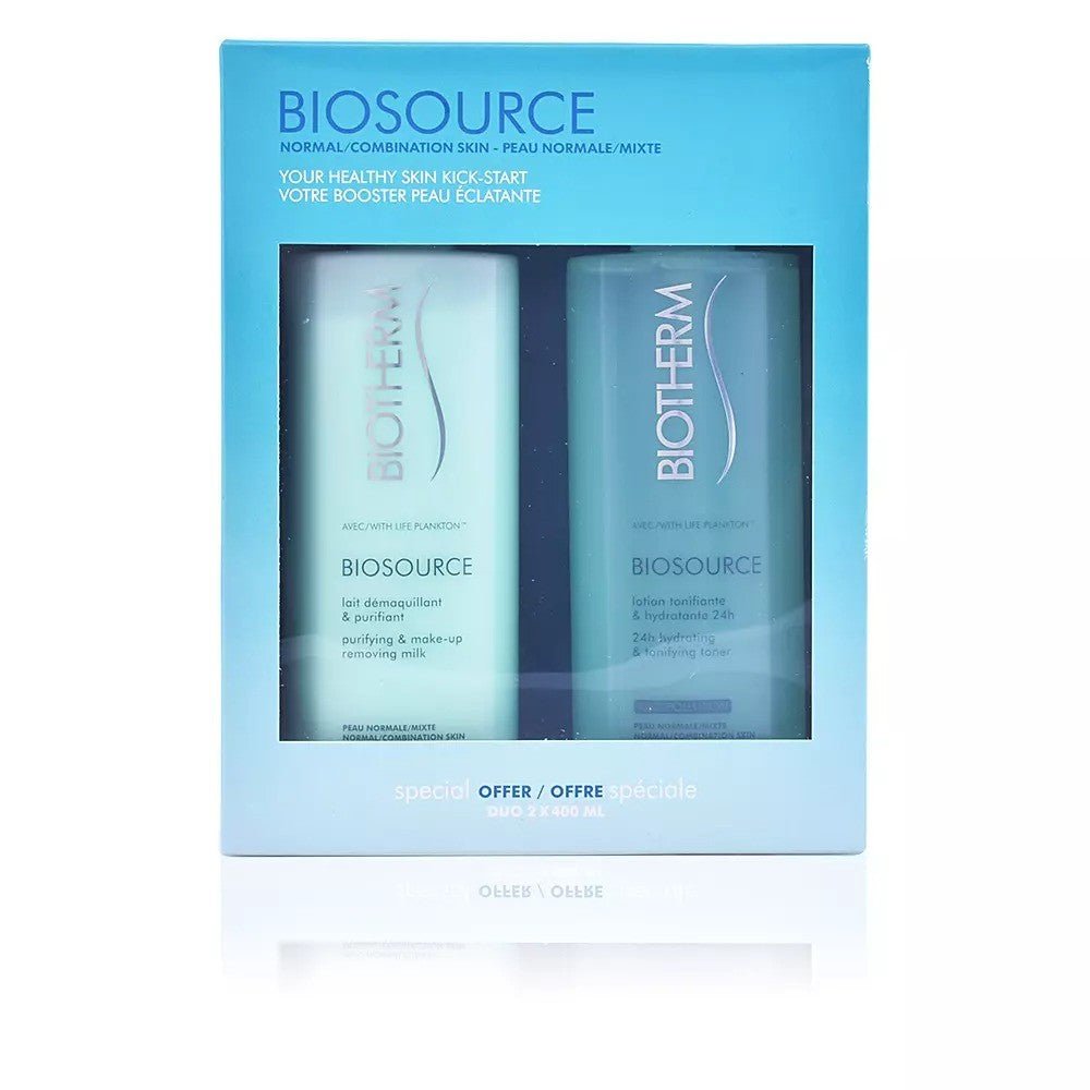 Biotherm Biosource Duo Set de limpieza facial 2 uds. 400ml-1