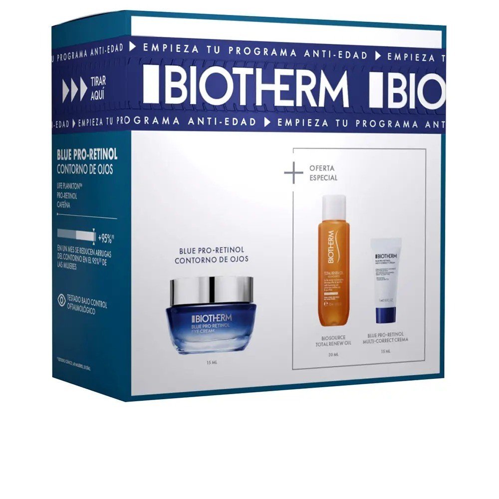 Biotherm BLUE RETINOL CONTORNO DE OJOS Set 3 pz-1