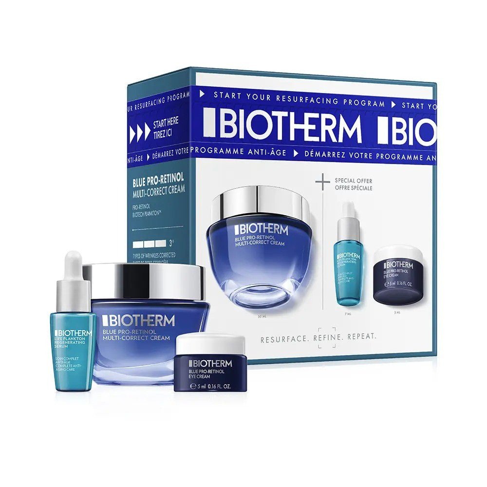 Biotherm Blue Pro-Retinol Multi-Correct Crema Estuche 3 Pz-1