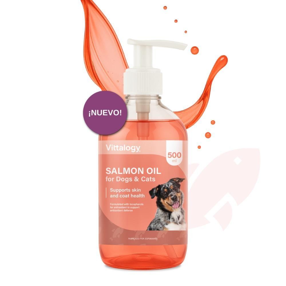 Vittalogy Aceite de Salmón para Perros y Gatos Duplo 2x500ml-3