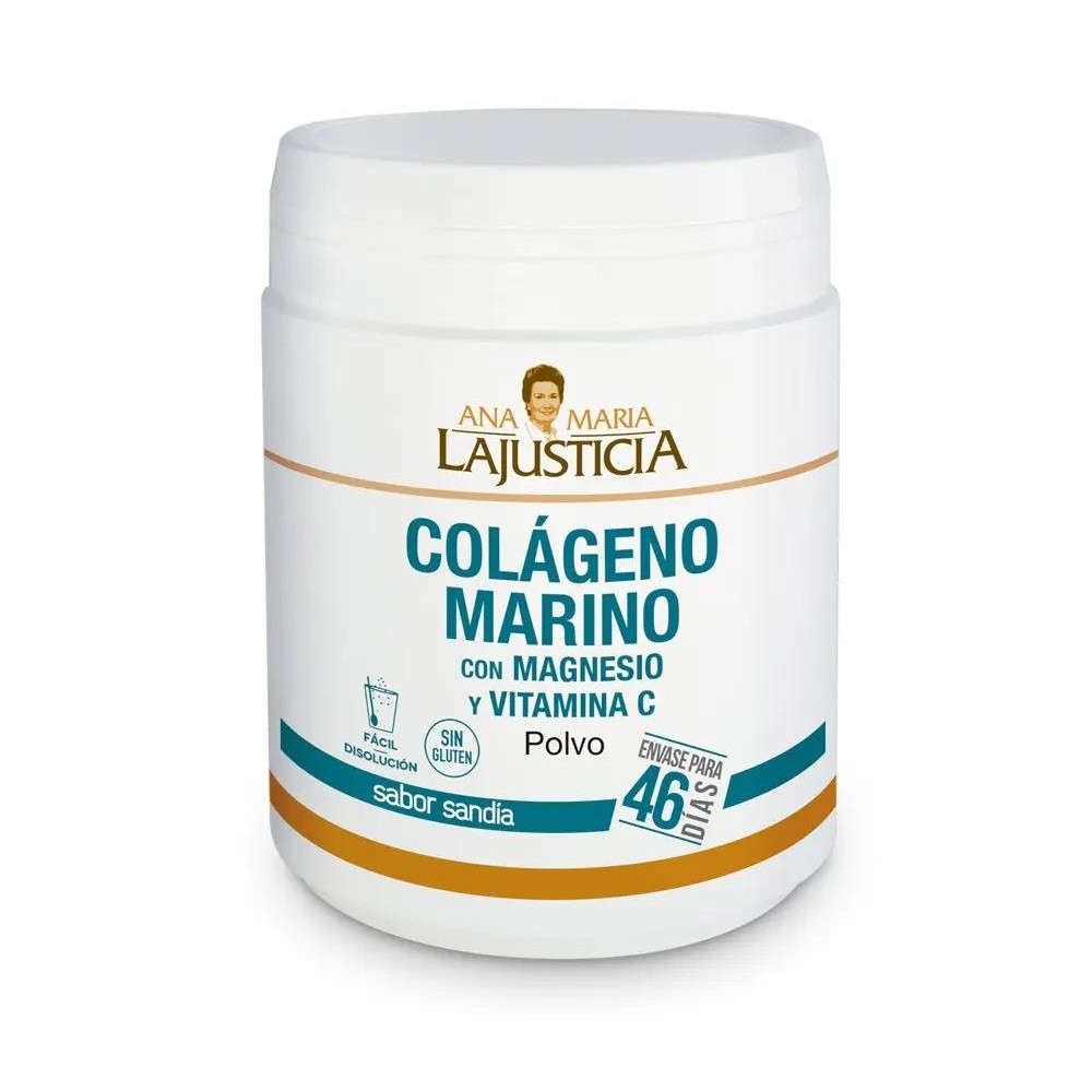ANA MARÍA LAJUSTICIA Colágeno + Magnesio + Vit. C Sabor Sandía 350g-1